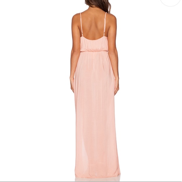 blue life high tide maxi dress pink size m - Picture 2 of 3